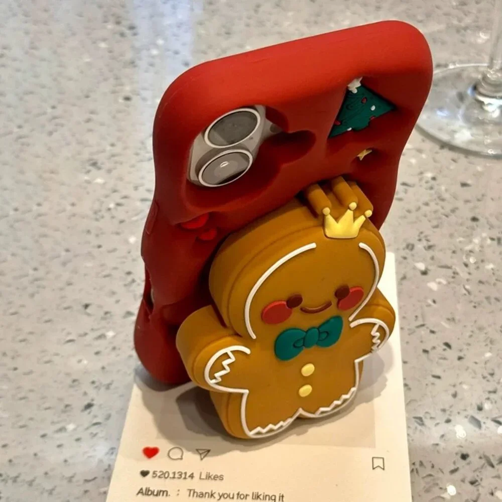GingerBread iPhone Case with Socket - For iPhone 13 Pro